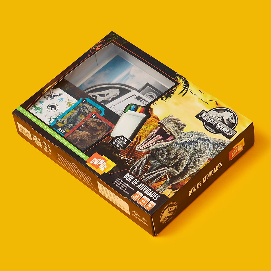 Jurassic World – Box de Atividades